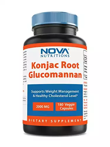 Nova Nutritions Konjac Root Glucomannan