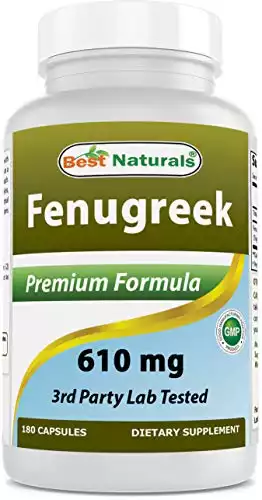 Best Naturals Fenugreek (90 Servings)
