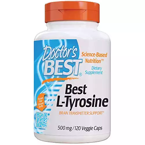 Doctor's Best L-Tyrosine (120 Servings)