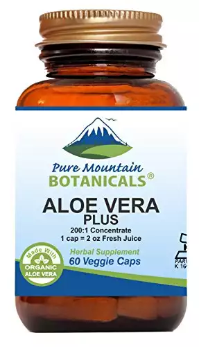 Pure Mountain Botanicals Aloe Vera Plus (60 Servings)