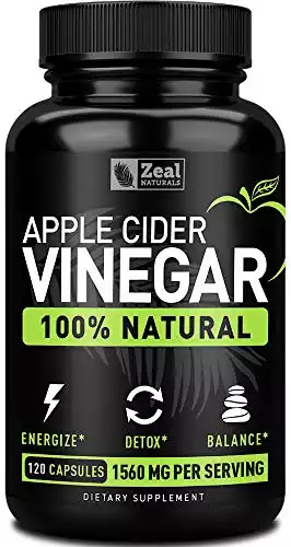 Zeal Naturals Apple Cider Vinegar (40 Servings)