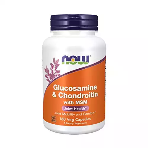 NOW Supplements Glucosamine & Chondroitin with MSM