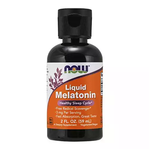 NOW Foods Liquid Melatonin (66 Servings)