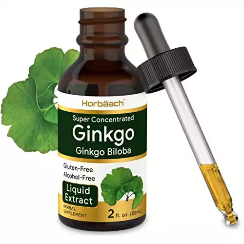 Horbaach Ginkgo Biloba Leaf Liquid Extract