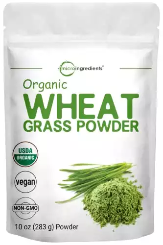 Micro Ingredients Organic Wheatgrass Powder (94 Servings)