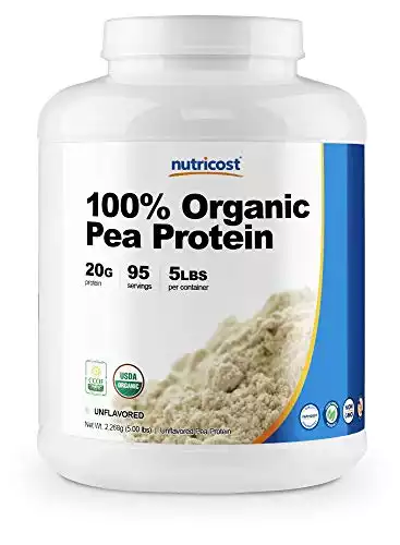 Nutricost Organic Pea Protein Isolate