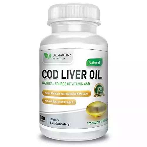 Dr. Martin's Nutrition Cod Liver Oil (100 Servings)