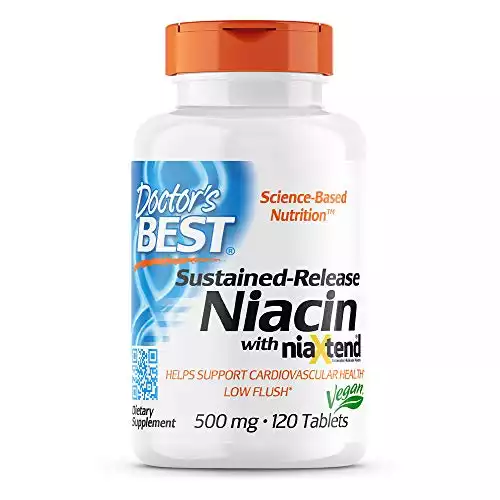 Doctor's Best Niacin (120 Servings)