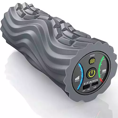 FITINDEX Vibrating Foam Roller (5-Speed)