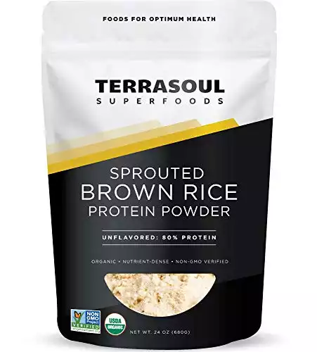 Terrasoul Superfoods Sprouted Brown Rice Protein Powder