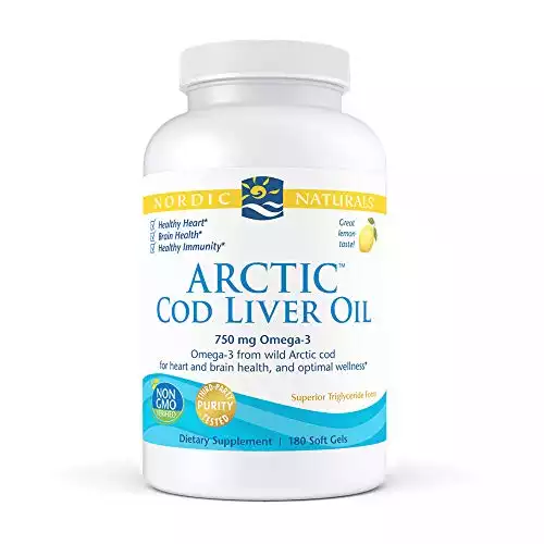Nordic Naturals Arctic Cod Liver Oil (60 Servings)