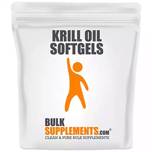 BulkSupplements Krill Oil Softgels (150 Servings)