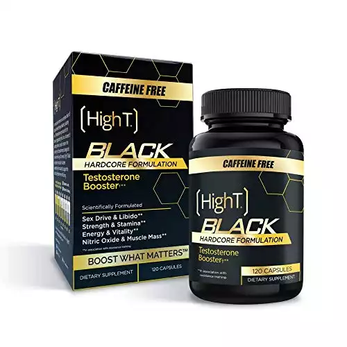 High T Black Caffeine Free- Total Testosterone Booster