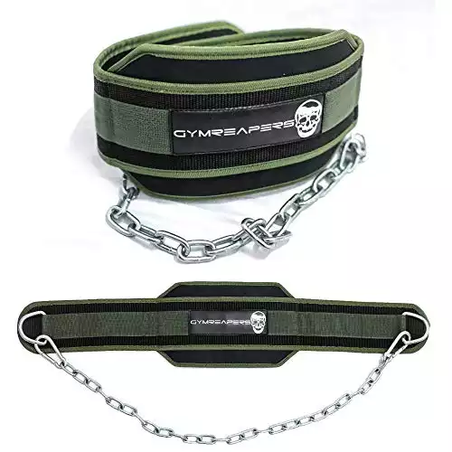 Gymreapers Dip Belt With Chain