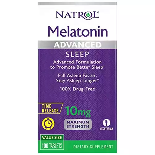 Natrol Melatonin Advanced Sleep Tablets (100 Servings)