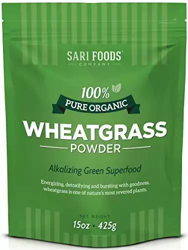 Sari Foods Organic Wheatgrass Powder (43 Servings)