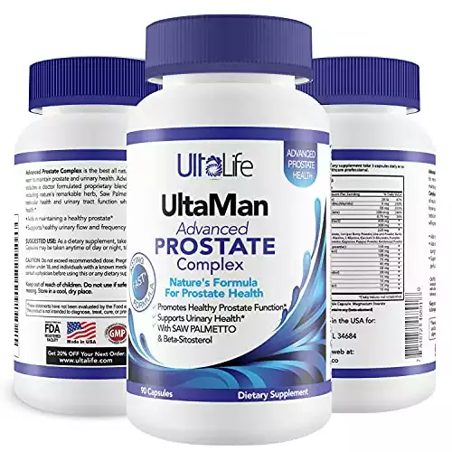 UltaLife UltraMan Advanced Prostate Complex (30 Servings)