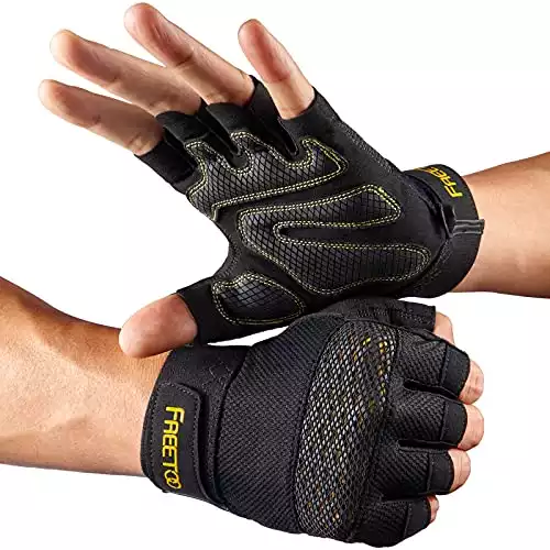 FREETOO Men's Weightlifting Gloves