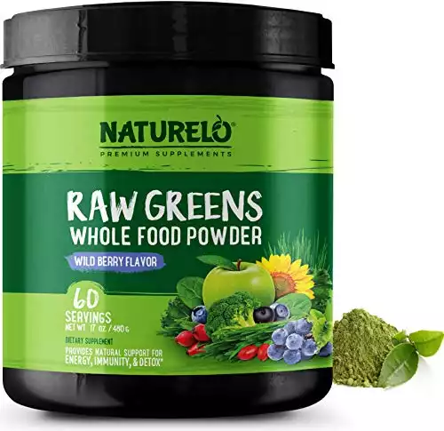 Naturelo Raw Greens (60 Servings)