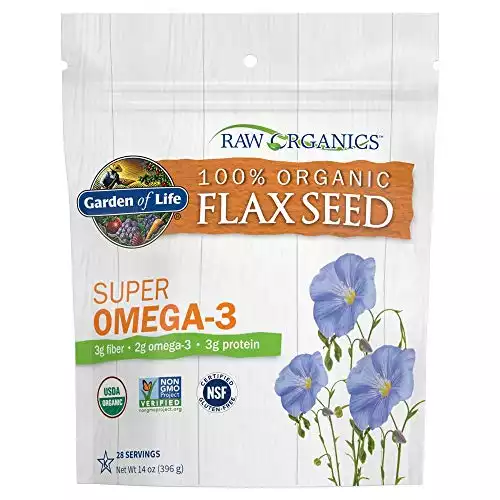 Garden of Life 100% Organic Flax Seed