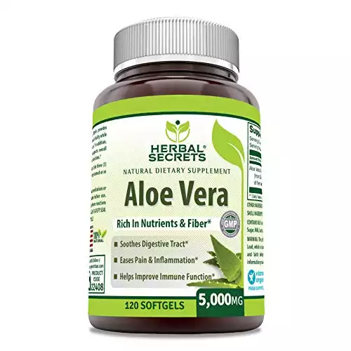 Herbal Secrets Aloe Vera (120 Servings)