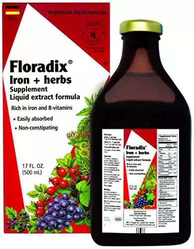 Flora Floradix Iron & Herbs (50 Servings)