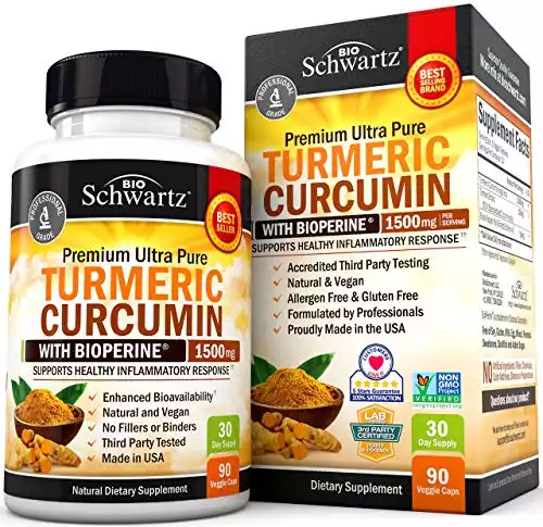 BioSchwartz Premium Ultra Pure Turmeric Curcumin