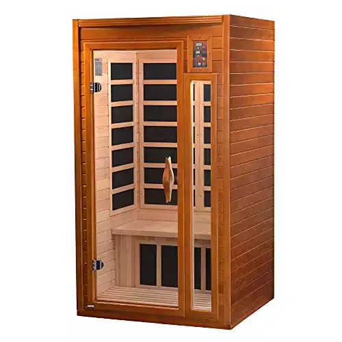 Golden Designs Dynamic Barcelona 1 to 2 Person Infrared Home Sauna